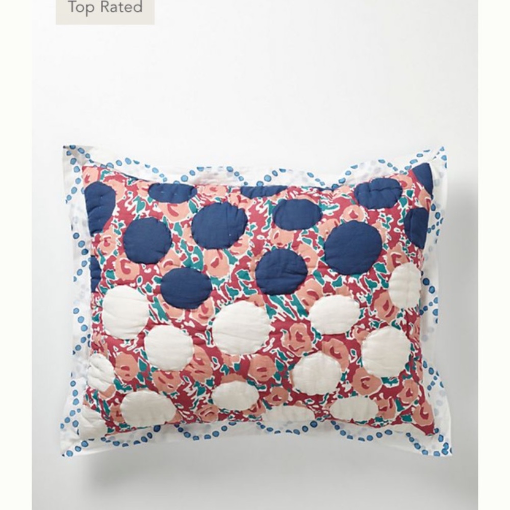 Anthropologie Tahla Queen Set with Shams+ Squares - Picture 5 of 8